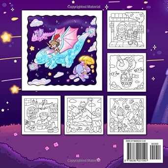 Fantasy Land: Coloring Book for Adults and Teens Featuring Little Friends